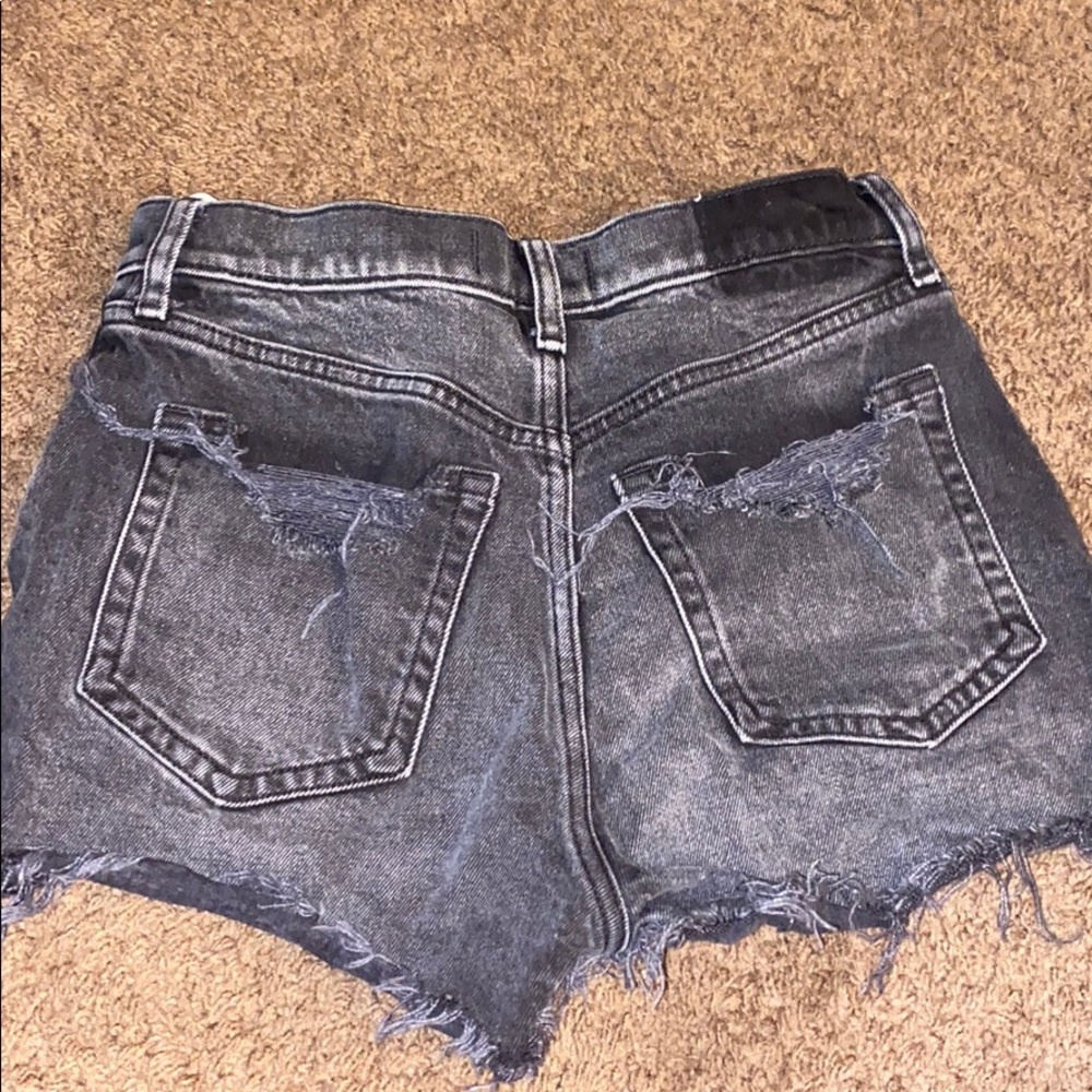 High Rise Mom Shorts - Picture 2 of 2